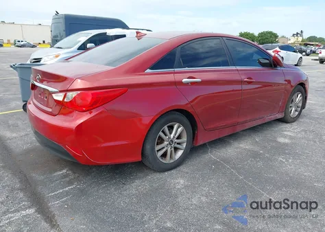 2014 Hyundai Sonata Gls z USA, uszkodzony, nr VIN 5NPEB4AC0EH842282